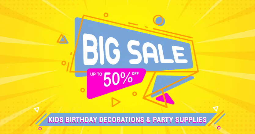Kids Birthday Decorations & Party Supplies